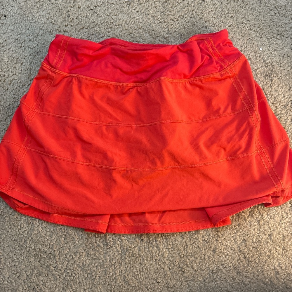 Lululemon Athletica Red Skirt